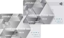 Affin Bank Visa Signature Card