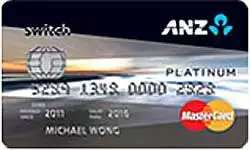 ANZ Switch Platinum Card