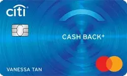 Citi Cash Back+ MasterCard