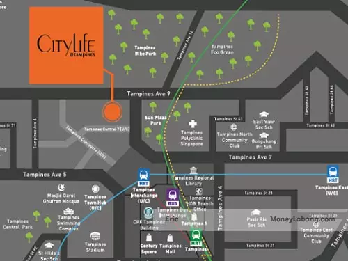 Citylife @ Tampines Central 7 Executive Condo Studio for Rent 6