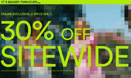 Cotton On Sitewide Sale Promotions