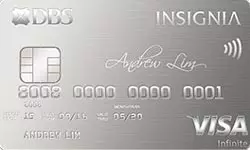 DBS Insignia Visa Infinite Card