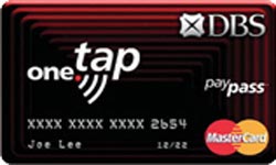 DBS One.Tap MasterCard PayPass Card