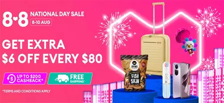 Lazada 88 National Day Sale