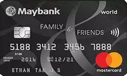 Maybank Family and Friends Card