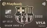 Maybank FC Barcelona Visa Signature Card