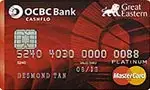 OCBC Great Eastern Cashflo Credit Card