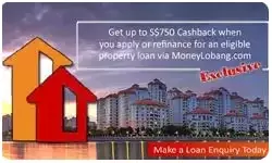 Singapore Property Loan Cashback Promotion