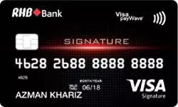 RHB Visa Signature Card