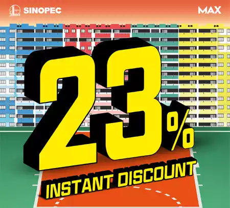 Sinopec Singapore 23% Discount on Petrol Promotion Review