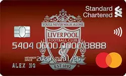 Standard Chartered Liverpool FC Cashback Card