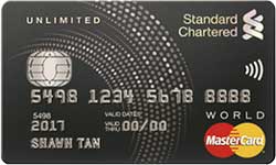 Standard Chartered Unlimited Cashback Card
