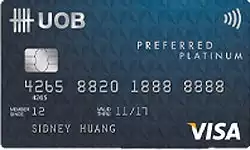 UOB Preferred Platinum Visa Card