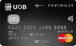 UOB PRVI Miles World MasterCard