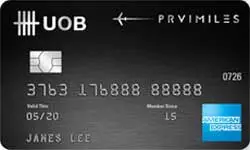 UOB PRVI Miles American Express Card